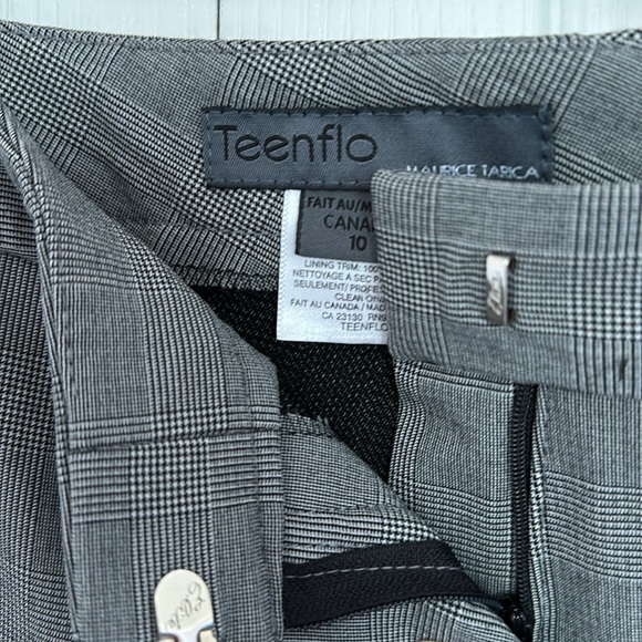 Teenflo - Gray and White Pattern Trousers - Picture 6 of 6